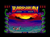 Barbarian sur Amstrad CPC
